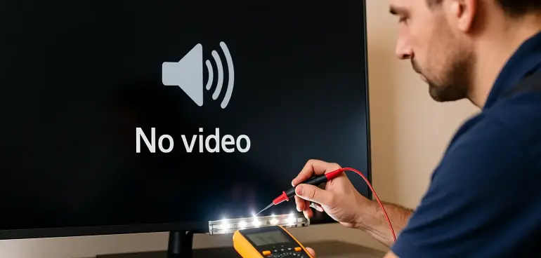 LG TV’de Ses Var, Görüntü Yok: Çözüm Rehberi
