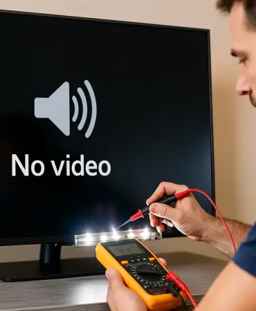 LG TV’de Ses Var, Görüntü Yok: Çözüm Rehberi